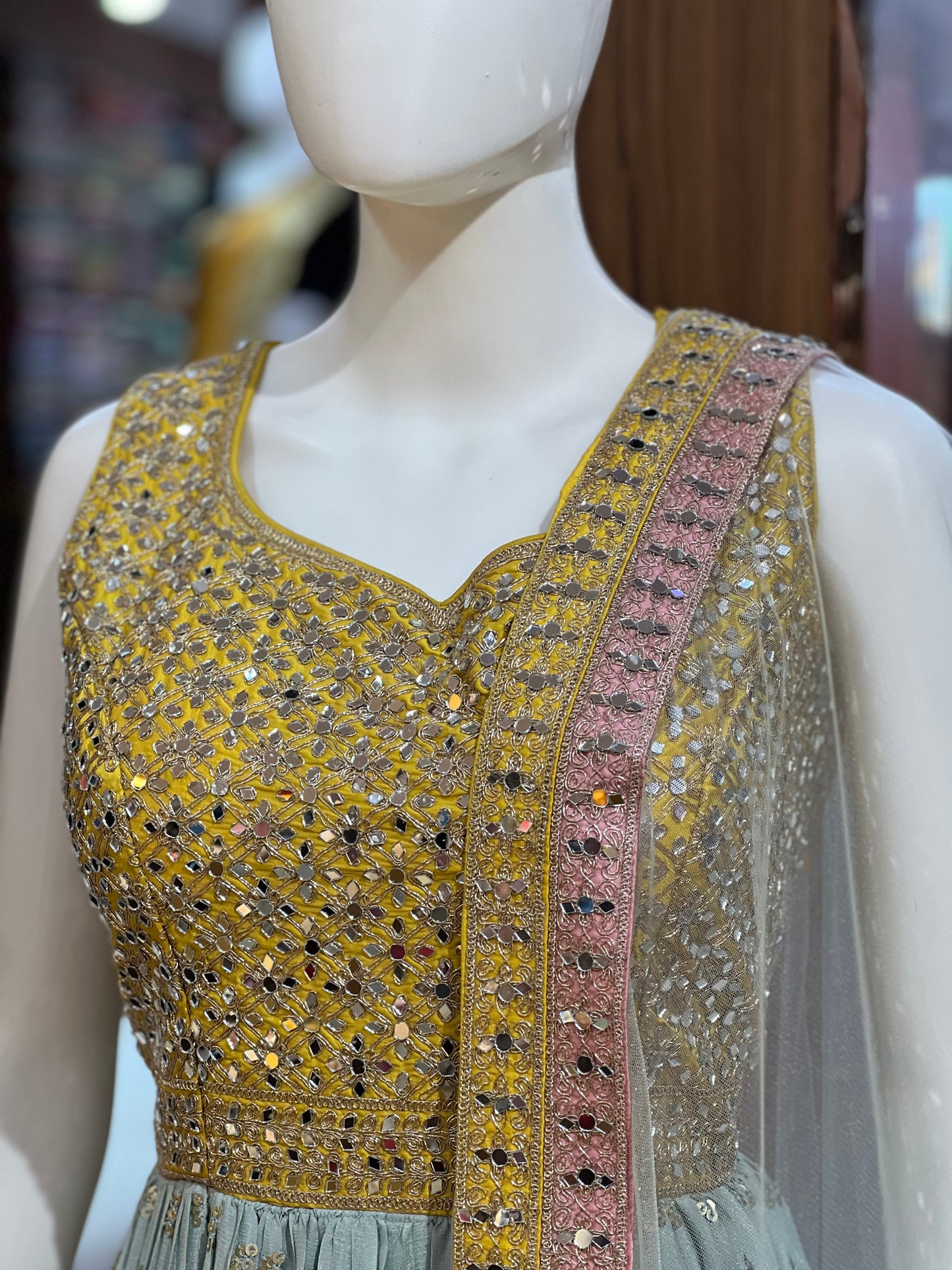Multi-Coloured Party Wear