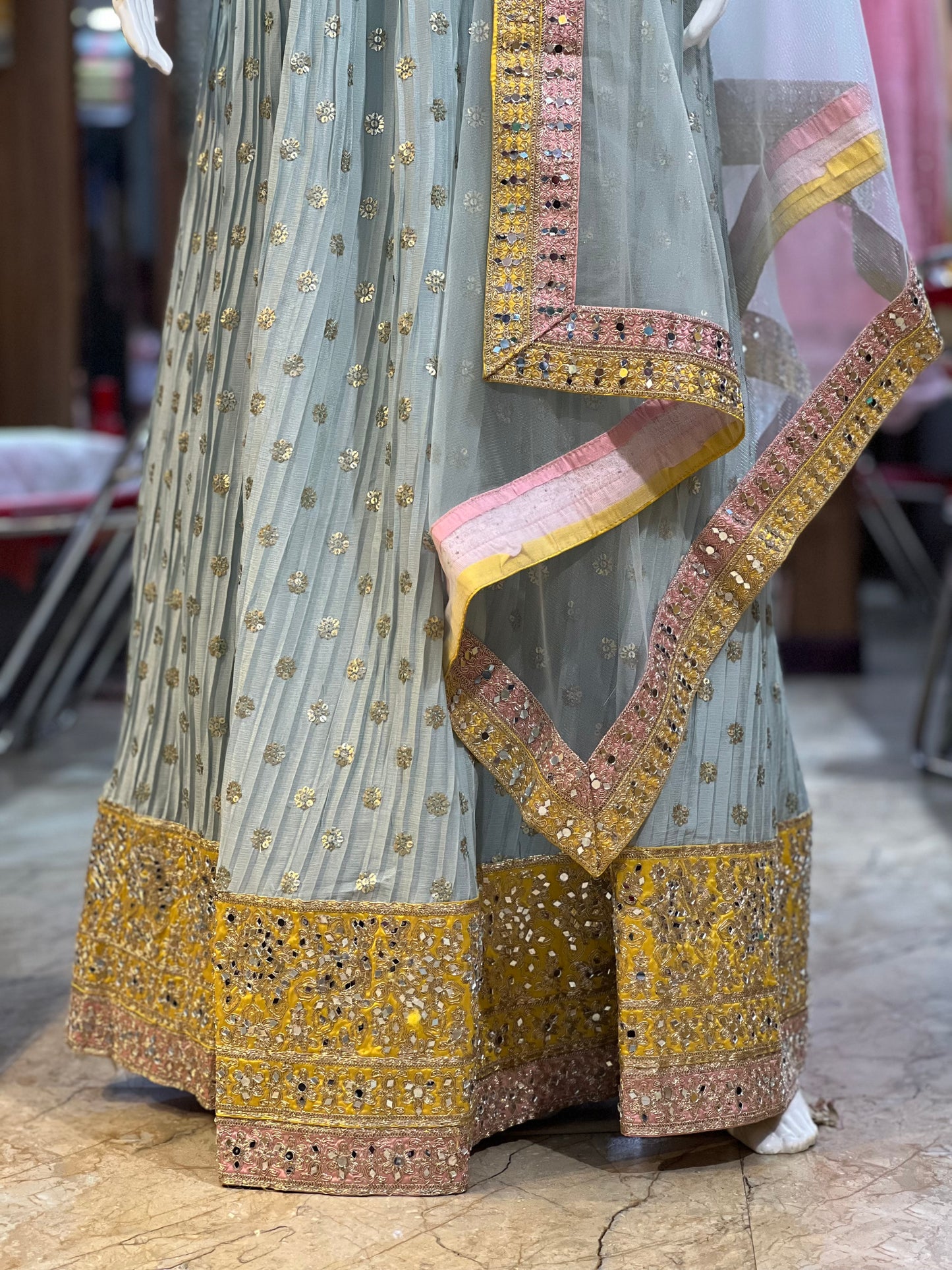 Multi-Coloured Party Wear