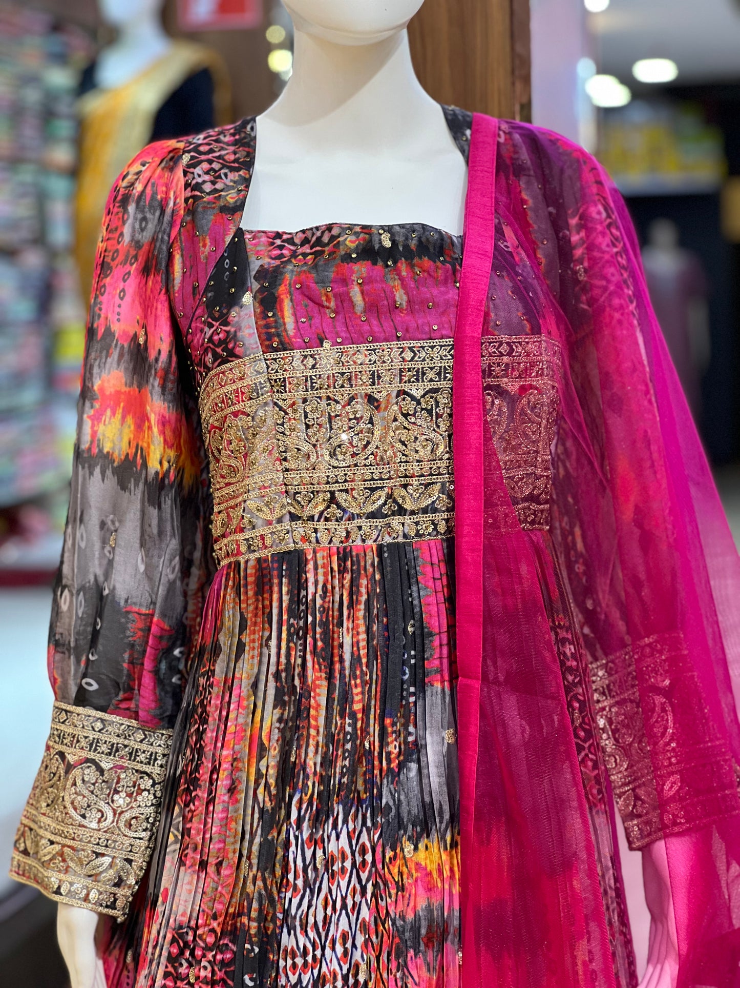Digital Printed Gown