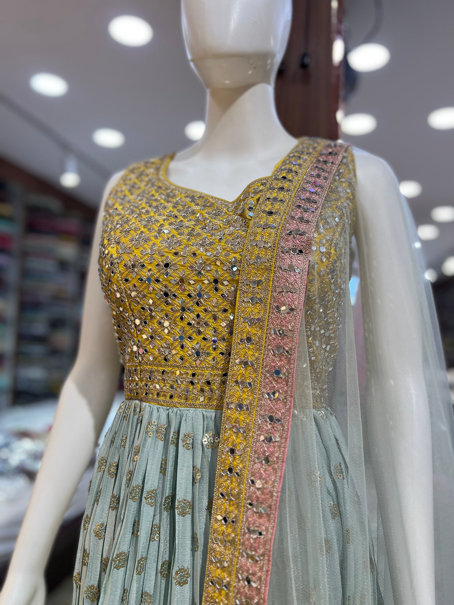 Multi-Coloured Party Wear