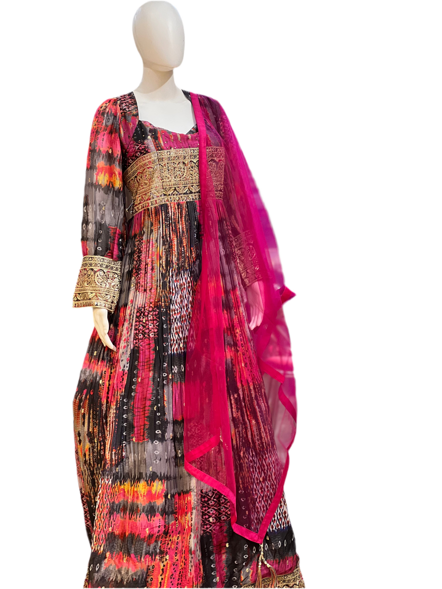 Digital Printed Gown